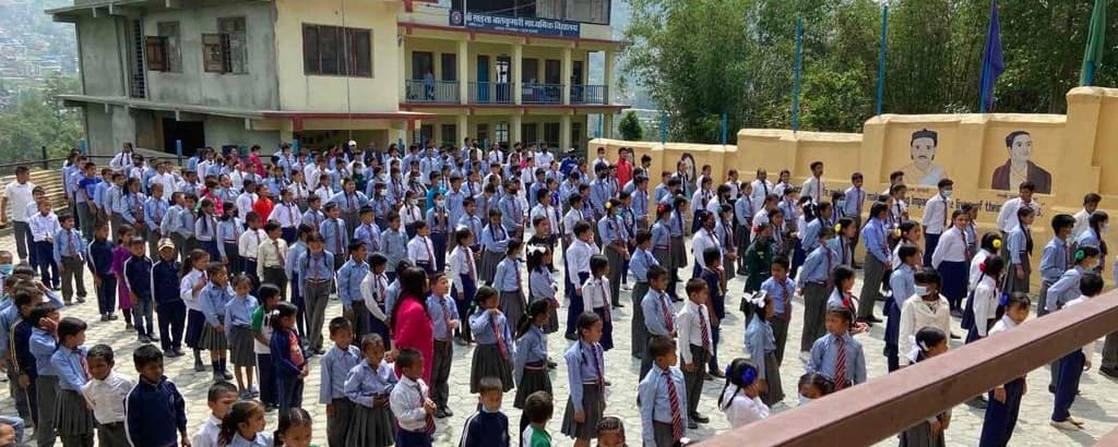 Sangla BalKumari Secondary School campus