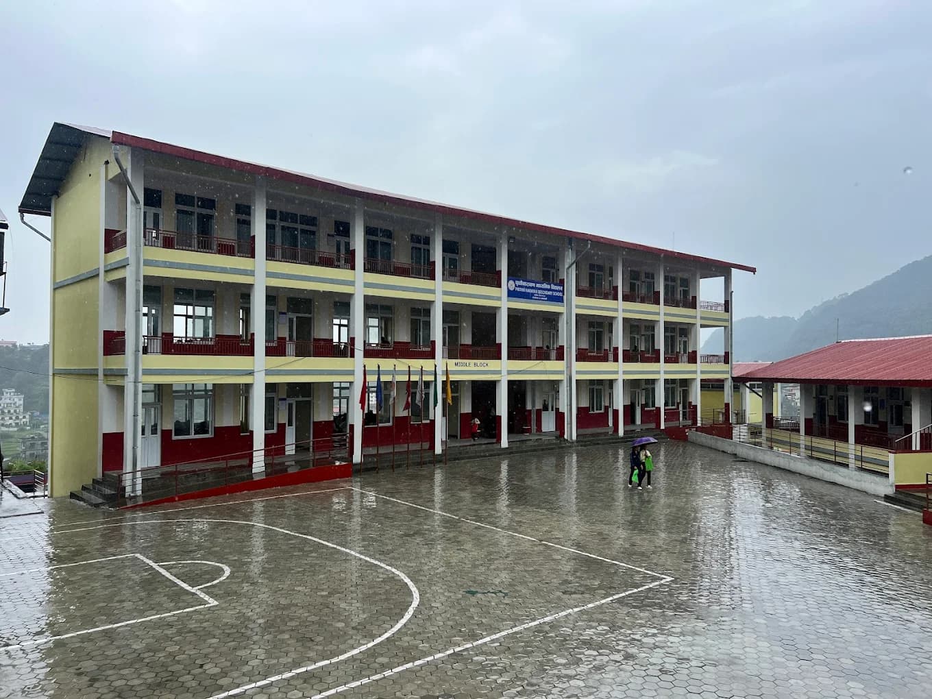 Prithvi Narayan Secondary School campus